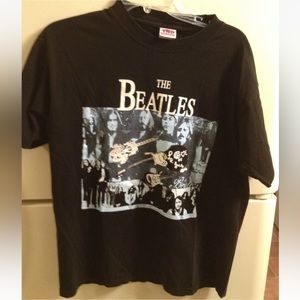 The Beatles T-shirt size M, black